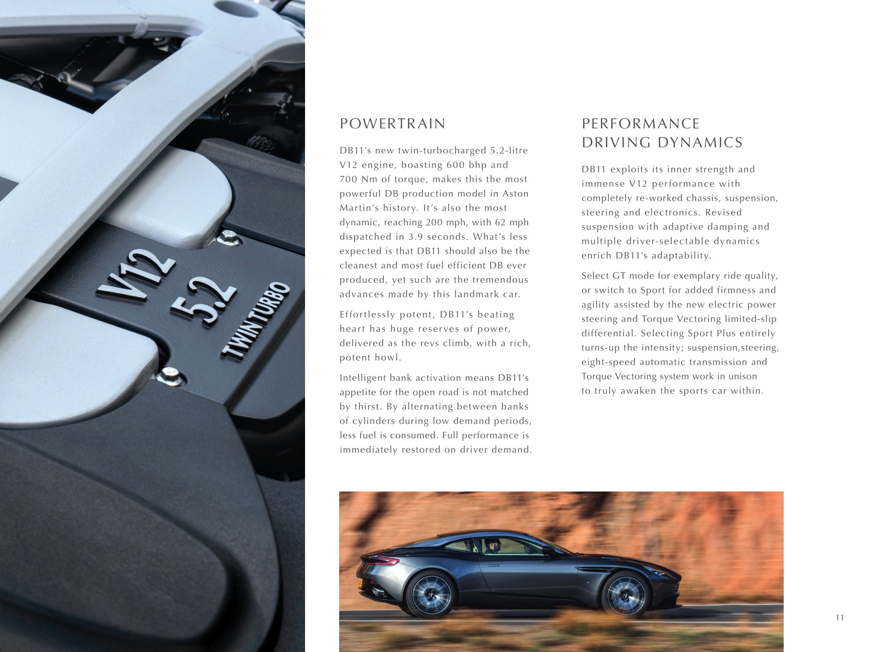 2017 Aston Martin DB11 Brochure Page 26